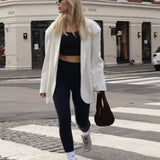 Signature Leggings, Deep Ocean front