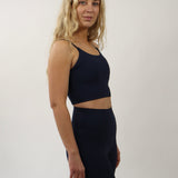 Signature Tank Bra, Deep Ocean Front