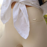 Comfort Soft-Rib Leggings - Butter