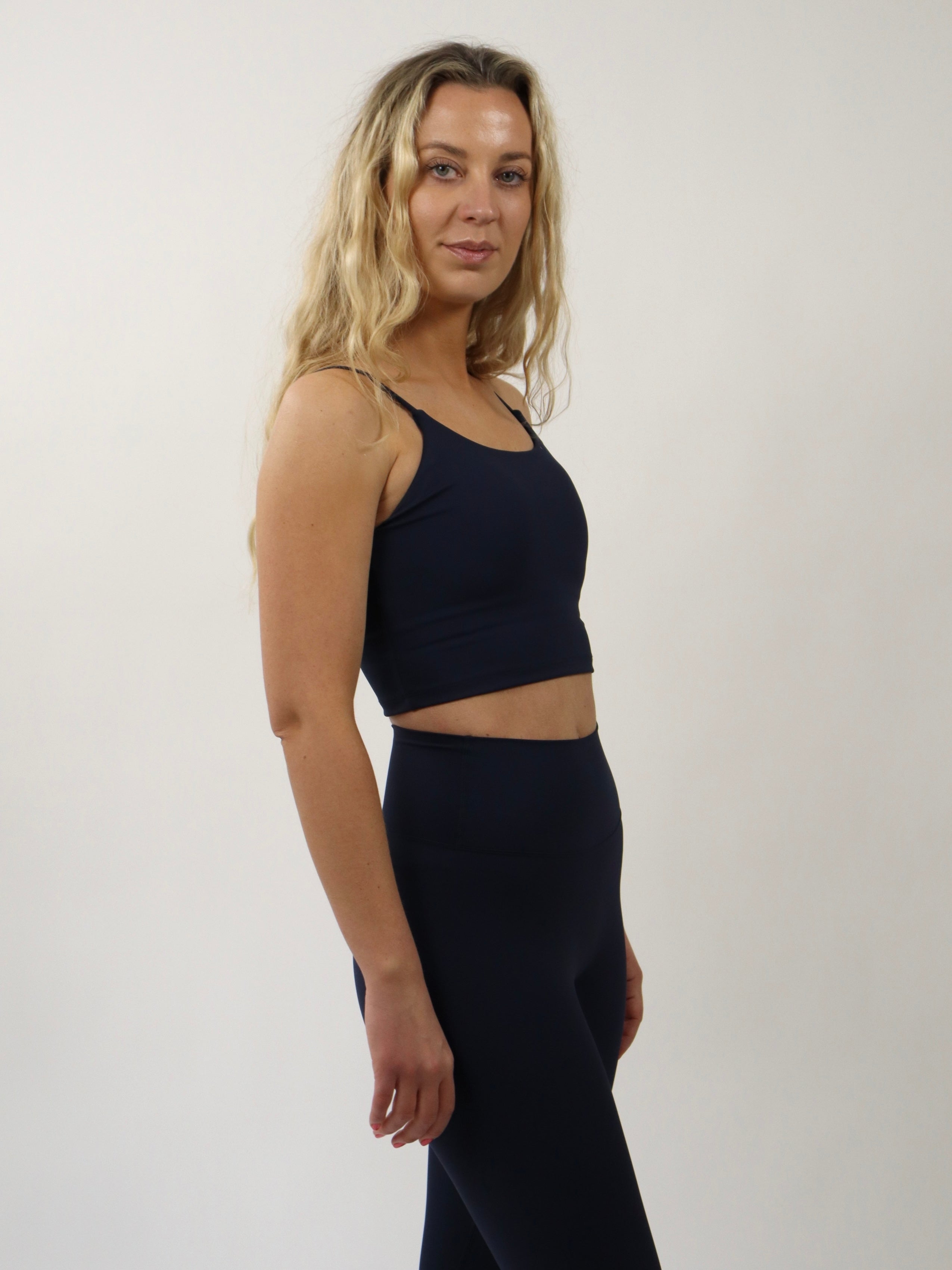 Signature Tank Bra, Deep Ocean Front